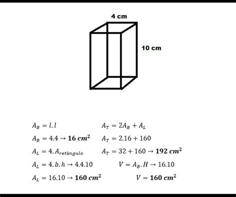 num prisma quadrangular regular a aresta da base mede 6 cm